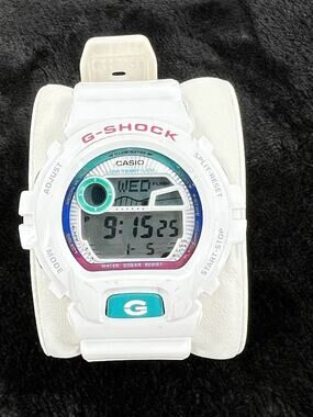 Casio G-Shock G-LIDE Watch White Digital 3194 GLX-6900 New Battery & Manual